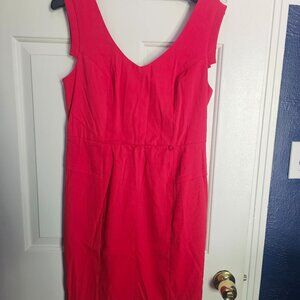 Thalia red cocktail dress